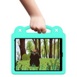 Gyermek tok Lenovo Tab M10 X505F X605F / Tab P10-X705F/L / Huawei T5 10.1, Cute Patterns, állvánnyal, zöld