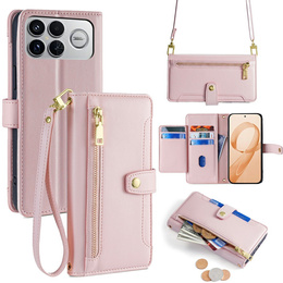 Flip tok cipzáras zsebbel Xiaomi Poco F8 Ultra készülékhez