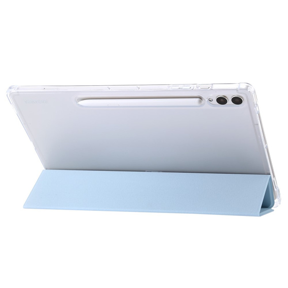 Tok Samsung Galaxy Tab S9 Ultra, Smartcase Hybrid, tolltartó résszel, kék