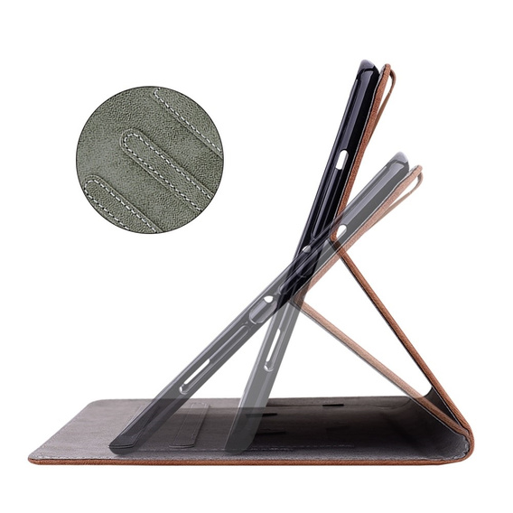 Telefontok a Lenovo Tab M9, Wallet Pen Slot, piros
