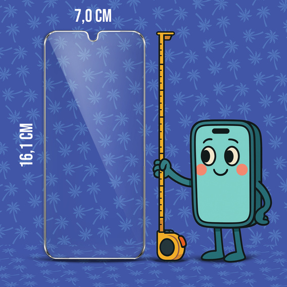 Diamond Palm edzett üveg Samsung Galaxy Xcover 7 Pro / 7 készülékekhez