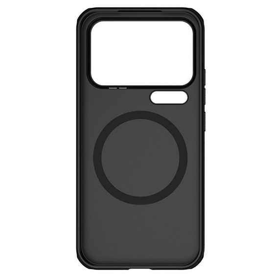 NILLKIN Frosted Shield Pro MagSafe tok Xiaomi 17 Pro Max készülékhez, fekete