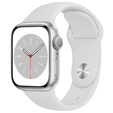 Pasek Silikonowy do Apple Watch 1/2/3/4/5/6/7/8/SE/ULTRA 42/44/45/49mm, Czarny