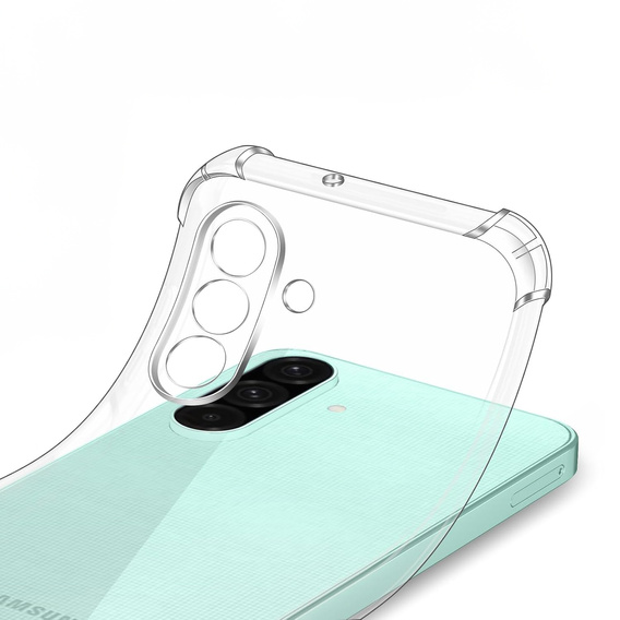 Tok a Samsung Galaxy A26, Erbord Dropproof, átlátszó + Glass