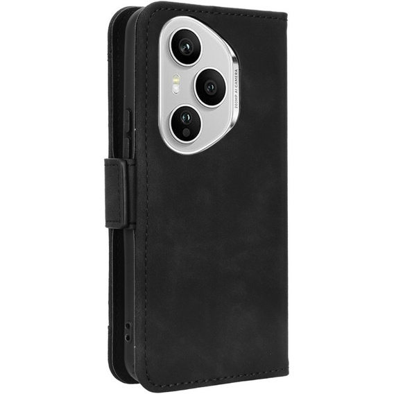 Pattintható tok a Honor 400 Pro 5G, Card Slot, fekete