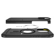 Spigen tok iPhone 16 Pro készülékhez, Tough Armor Mag Mag MagSafe, fekete + 9H edzett üveg
