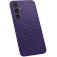 A Spigen tok Samsung Galaxy S24, Liquid Air, lila + 9H edzett üveghez
