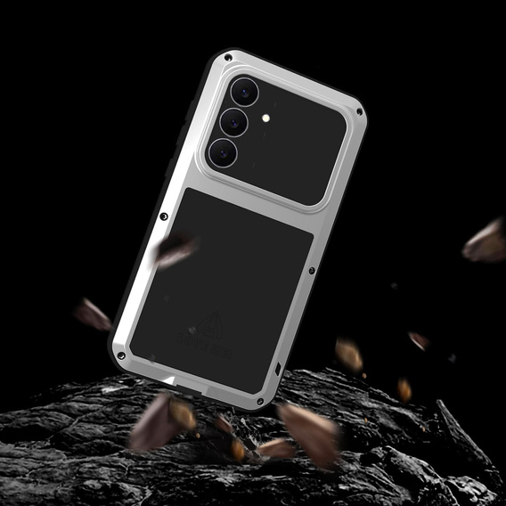 Páncélozott tok edzett üveggel Samsung Galaxy S25 FE készülékhez