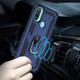 Páncélozott telefontok a Motorola Moto E20/E30/E40, Nox Case Ring, kék