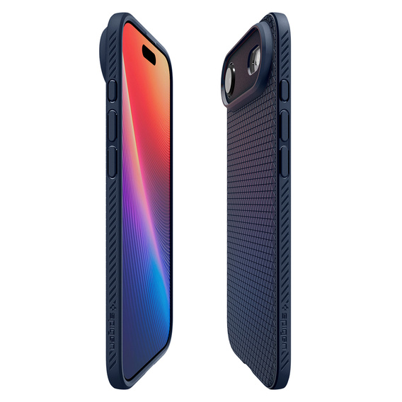 Spigen Liquid Air tok iPhone Air készülékhez, tengerészkék