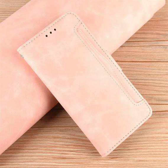 Pattintható tok a Oppo A60, Card Slot, rózsaszín