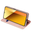 Dux Ducis Telefontok a Xiaomi Redmi Note 13 5G, Skinpro, rózsaszín rose gold