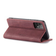 CASEME tok Samsung Galaxy A52 / A52s, Leather Wallet Case, bordó