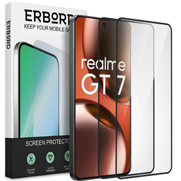 2x edzett üveg a Samsung Galaxy A15 4G / A15 5G / M15, ERBORD 3D teljes képernyő