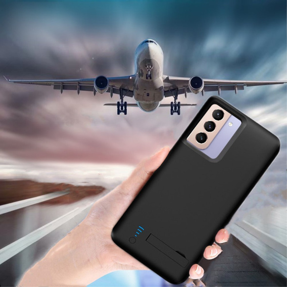 Tok 4800mAh akkumulátorral Samsung Galaxy S21 készülékhez, fekete