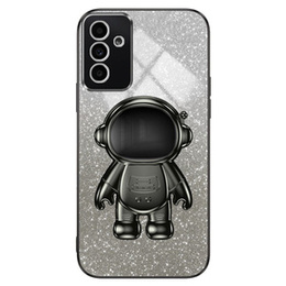 Tok Samsung Galaxy A15 4G / 5G, Glitter Astronaut, fekete