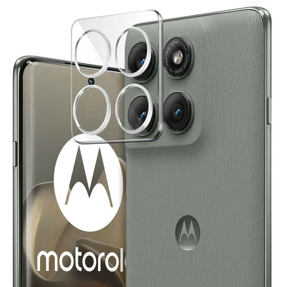 Edzett kameraüveg Motorola Edge 60 Pro, átlátszó