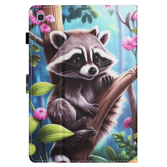 Tok Samsung Galaxy Tab S6 Lite 2022 / 2020, pánttal, raccoon