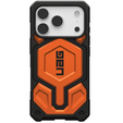 Urban Armor Gear tok iPhone 17 Pro, Monarch Pro MagSafe, narancssárga