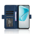 Pattintható tok a Infinix Hot 50 Pro+ 4G, Card Slot, sötétkék