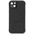 Tok iPhone 15, ERBORD Armor Mag, fekete