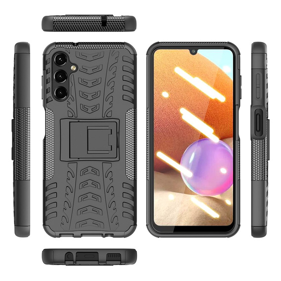 Telefontok a Samsung Galaxy A14 4G/5G, Tire Armor, fekete