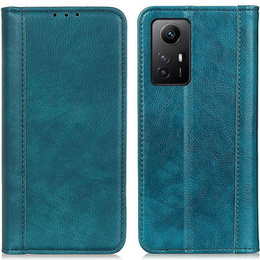 Telefontok a Xiaomi Redmi Note 12S, Wallet Litchi Leather, zöld