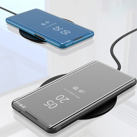 Telefontok a Oppo A16 / A16s / A54s, Clear View, fekete