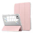 Tok iPad Air 13" 2025/2024 (7/6 gen.), Smartcase Hybrid, tolltartó résszel, rózsaszín