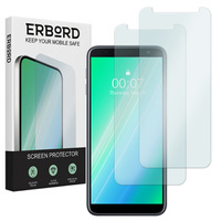 2x edzett üveg a Samsung Galaxy J6 Plus, ERBORD 9H Hard Glass a képernyőn