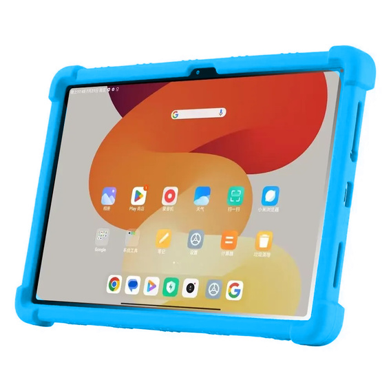 Szilikon tok Xiaomi Redmi Pad SE 11", Impact, páncélozott, kék