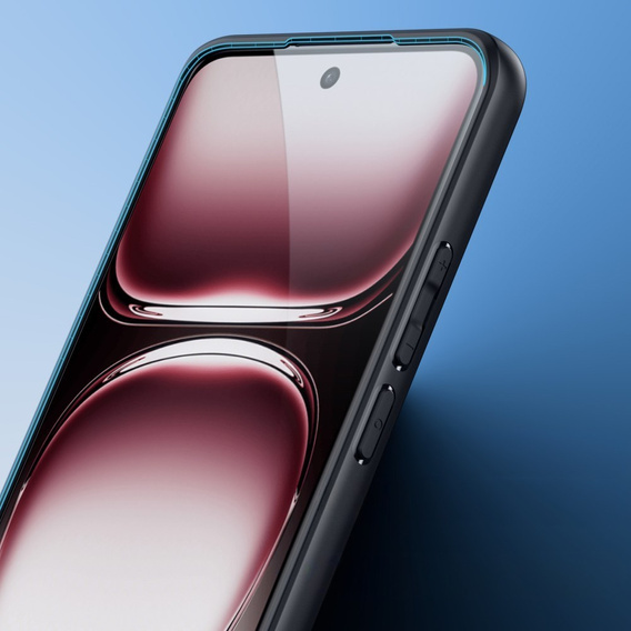DuxDucis tok Oppo Reno 12, Aimo case, átlátszó / fekete