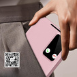 Flip tok Samsung Galaxy A56 5G, Smart View Wallet, rózsaszín