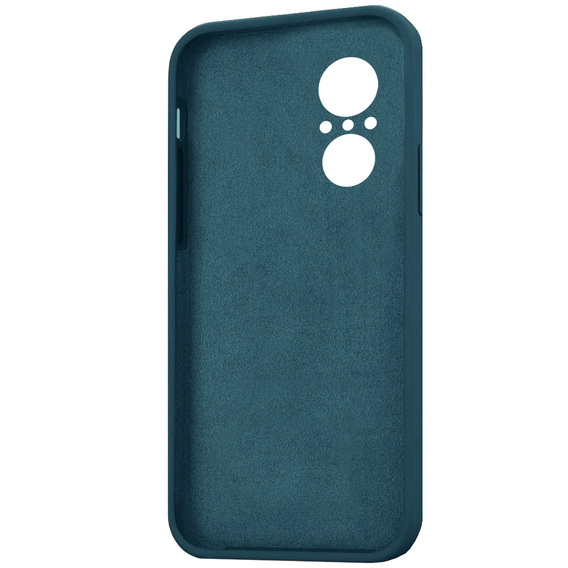 Telefontok a Huawei Nova 9 SE, Silicone Lite, sötétzöld