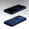 Telefontok a Samsung Galaxy S24+ Plus, CamShield Slide, kék