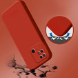 Telefontok a Xiaomi Redmi 10C, Silicone Lite, piros