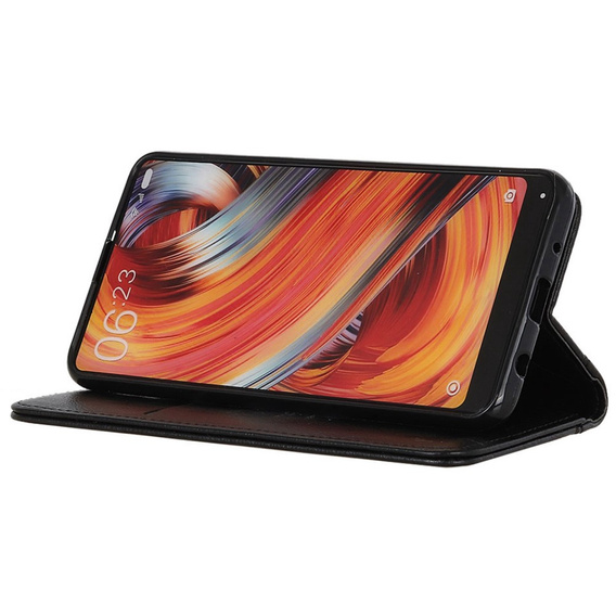 Telefontok a Xiaomi 13T / 13T Pro, Wallet Litchi Leather, fekete