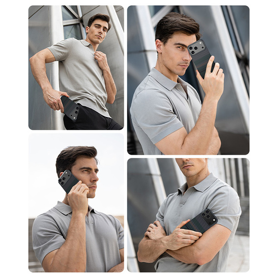 BENKS Kevlar Magnetic Armor Pro Aurora 600D C070 tok MagSafe-hez iPhone 17 Pro Max készülékekhez