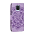 Pattintható tok a Xiaomi Redmi Note 9s/ 9 Pro, Mandala Flower, lila