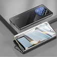 Tok Xiaomi Redmi Note 14 Pro+, Magnetic Dual Glass, fekete
