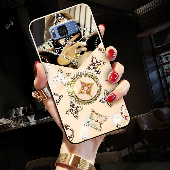Fashion Telefontok a Samsung Galaxy S8+ Plus, rózsaszín