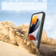 IP68 vízálló tok a iPhone 15, Redpepper, fekete