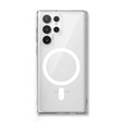 Telefontok a Samsung Galaxy S22 Ultra, Dropproof MagSafe, átlátszó