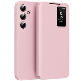 Flip tok Samsung Galaxy A56 5G, Smart View Wallet, rózsaszín