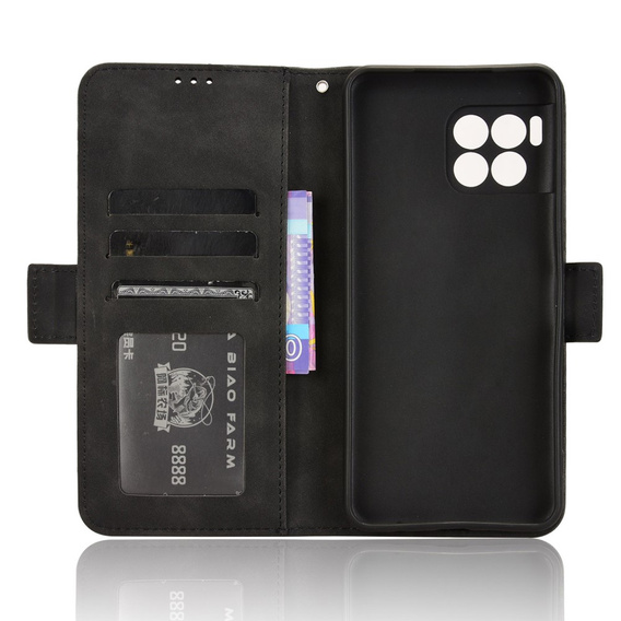 Pattintható tok a T Phone 2 Pro 5G, Card Slot, fekete