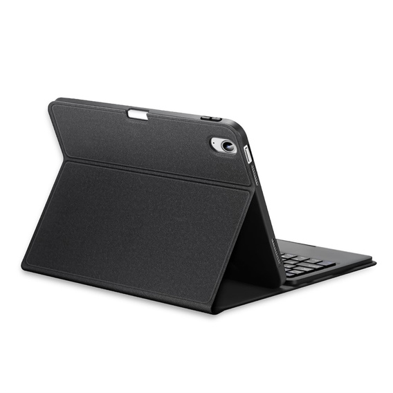 Tok + billentyűzet iPad 10.9 2022 10 Gen, Dux Ducis Magnetic Keyboard, fekete