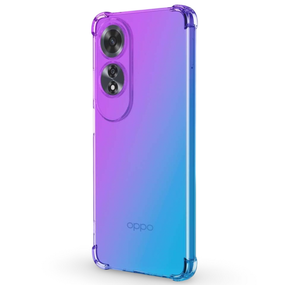 Tok Oppo A60, Gradient Dropproof, Lila / kék