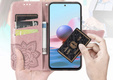Pattintható tok a Oppo A40 / Oppo A40m, Butterfly, rózsaszín rose gold