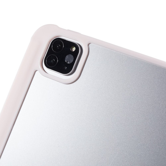 Tok iPad Pro 11 2022 / 2021 / 2020 / 2018, Smartcase Hybrid, tolltartó résszel, rózsaszín