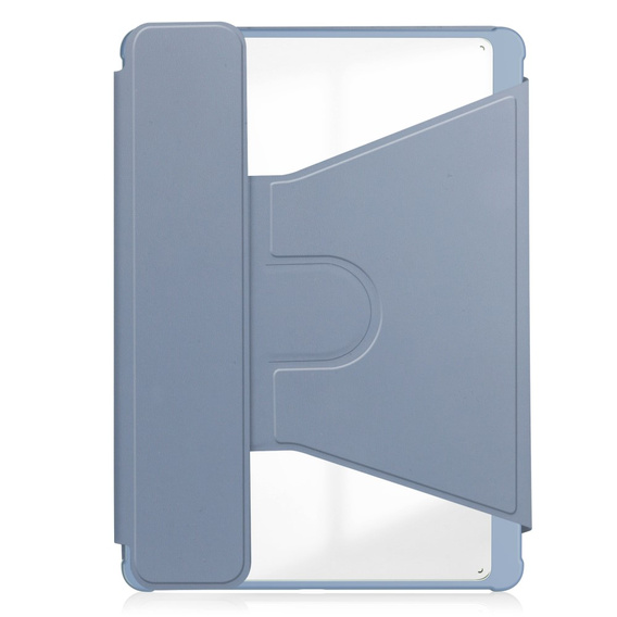Billentyűzet tok Samsung Galaxy Tab A9+, Rotary 360° Leather, lila